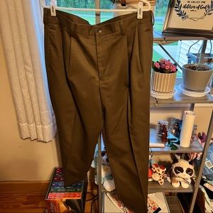 IZOD Chocolate Brown Khakis Size 36x29